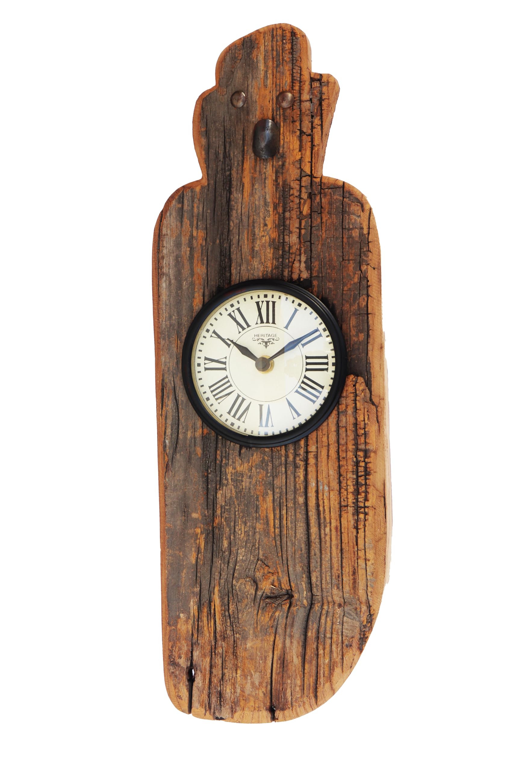 DeKulture Alien Sleeper Wood Wall Clock | Limited Edition Collectible (15x3x45CM) | Unique Vintage Home Decor for Living Room, Dining Room, or Office