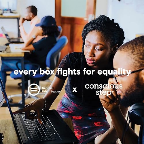 Miniatura 4 de Conscious Step Calcetines altos de algodón orgánico de comercio justo para hombre, paquete de 3, cada par ayuda a apoyar a nuestros socios