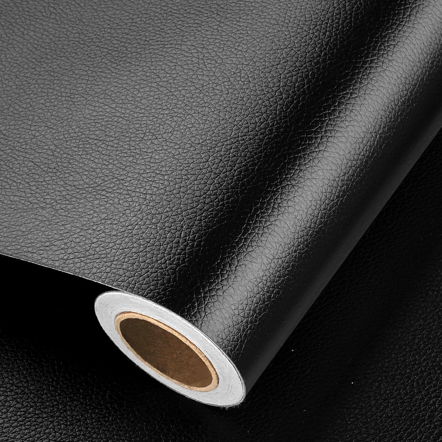 60 x30 cm Leather Repair Patch | Self Adhesive & WaterproofLeather Repair Patch Sheet for Car/Sofa/Hand Bags, Colour: Black) (1)