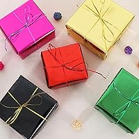 Vista 4 de BEISHIDA Rollo de papel de regalo metálico negro, 17 pulgadas x 32.8 pies, papel de regalo para múltiples ocasiones