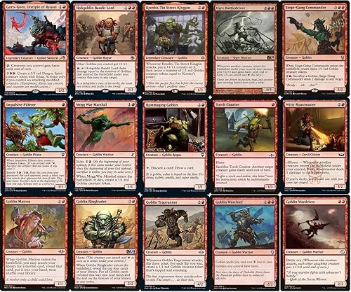 Miniatura 3 de Baraja Goblin EDH - Hecho a medida - Elite - MTG - Comandante - 100 cartas