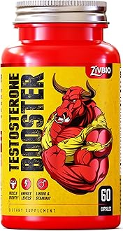 Testosterone Booster Supplement for Men - Ashwagandha, Tongkat Ali, DIM, Zinc, Tribulus & More - Workout, Muscle Builder, Energy, Libido, Strength - Male Enhancing Total Test Boost Pills - 30 Servings
