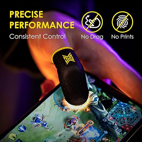 Miniatura 9 de MGC ClawSocks, mangas para dedos de teléfono celular, protector de pulgar para jugadores, estabilizador, funda de soporte de compresión, guantes de