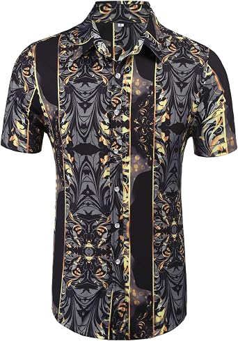 Daupanzees Mens Short Sleeve Fashion 
