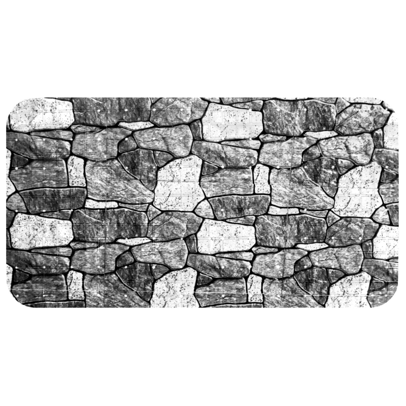 Tapis de baignoire pour enfants Bennigiry évite les glissades 27x37cm