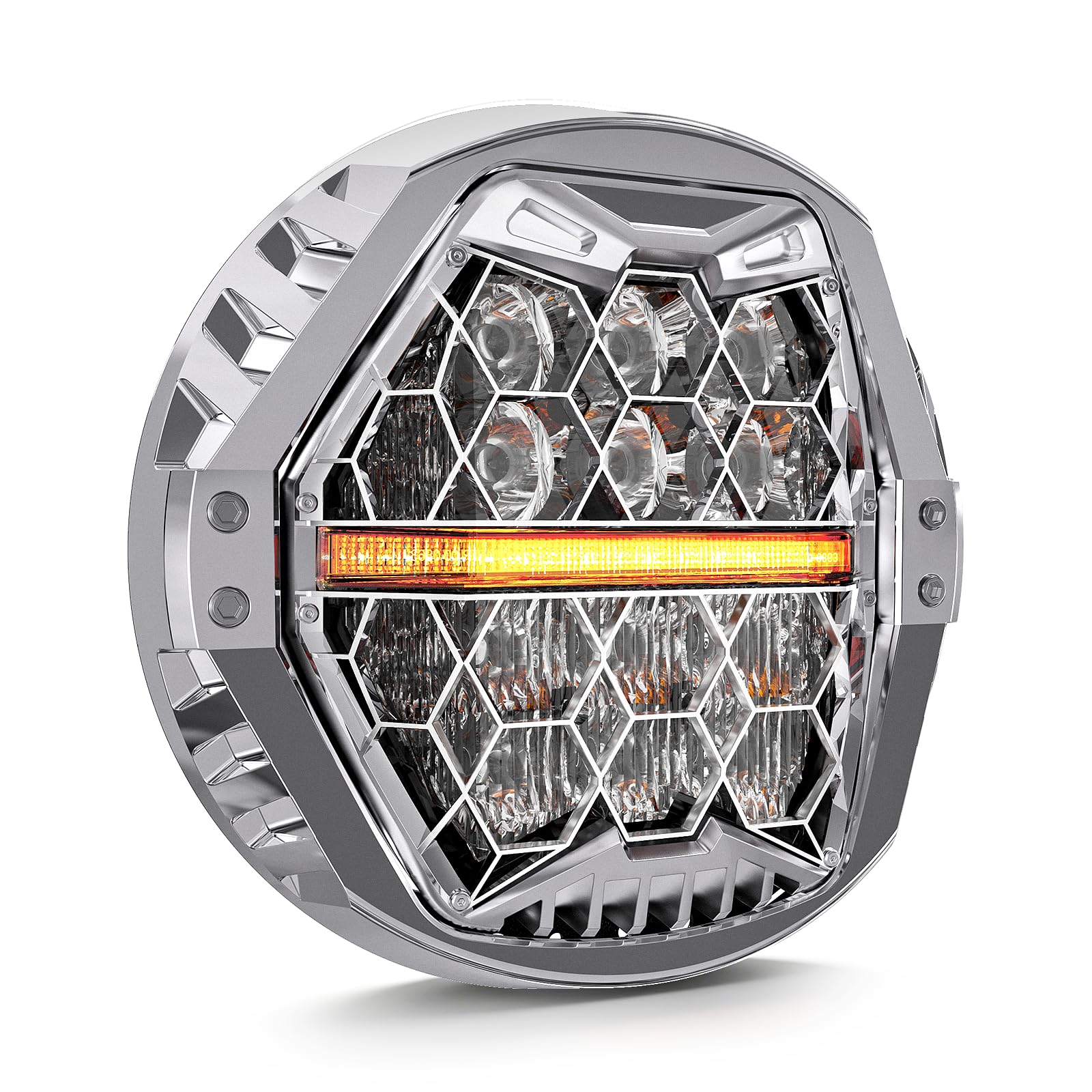 LX-LIGHT 7 Inch Motorcycle LED Headlight