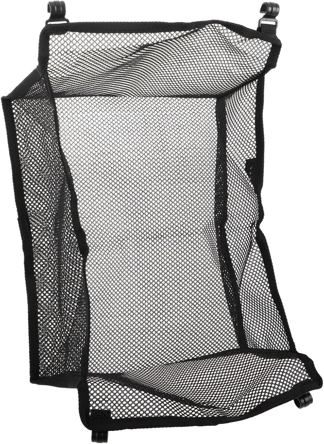 POPETPOP Folding Camping Table with Mesh Storage Basket Lightweight Portable Picnic Organizer for BBQs and Outdoor Activities for Families and Friends