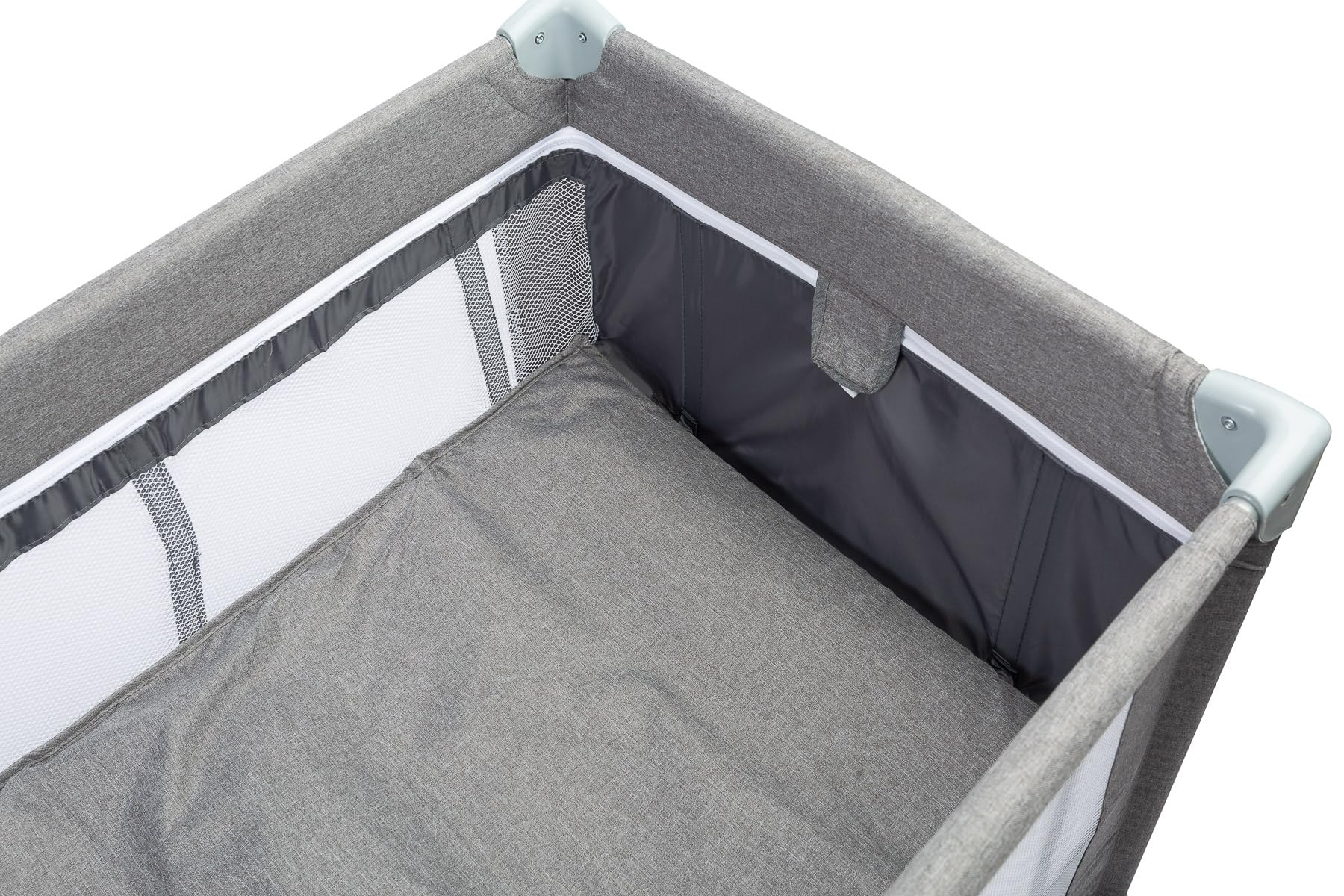 CARETERO Esti Reiswieg Met Matras 120x60 Cm Opvouwbaar Reiswiegje Voor Baby S Tot 15 Kg Vanaf Geboorte 4 Jaar Incl Transporttas Munt 1904594287