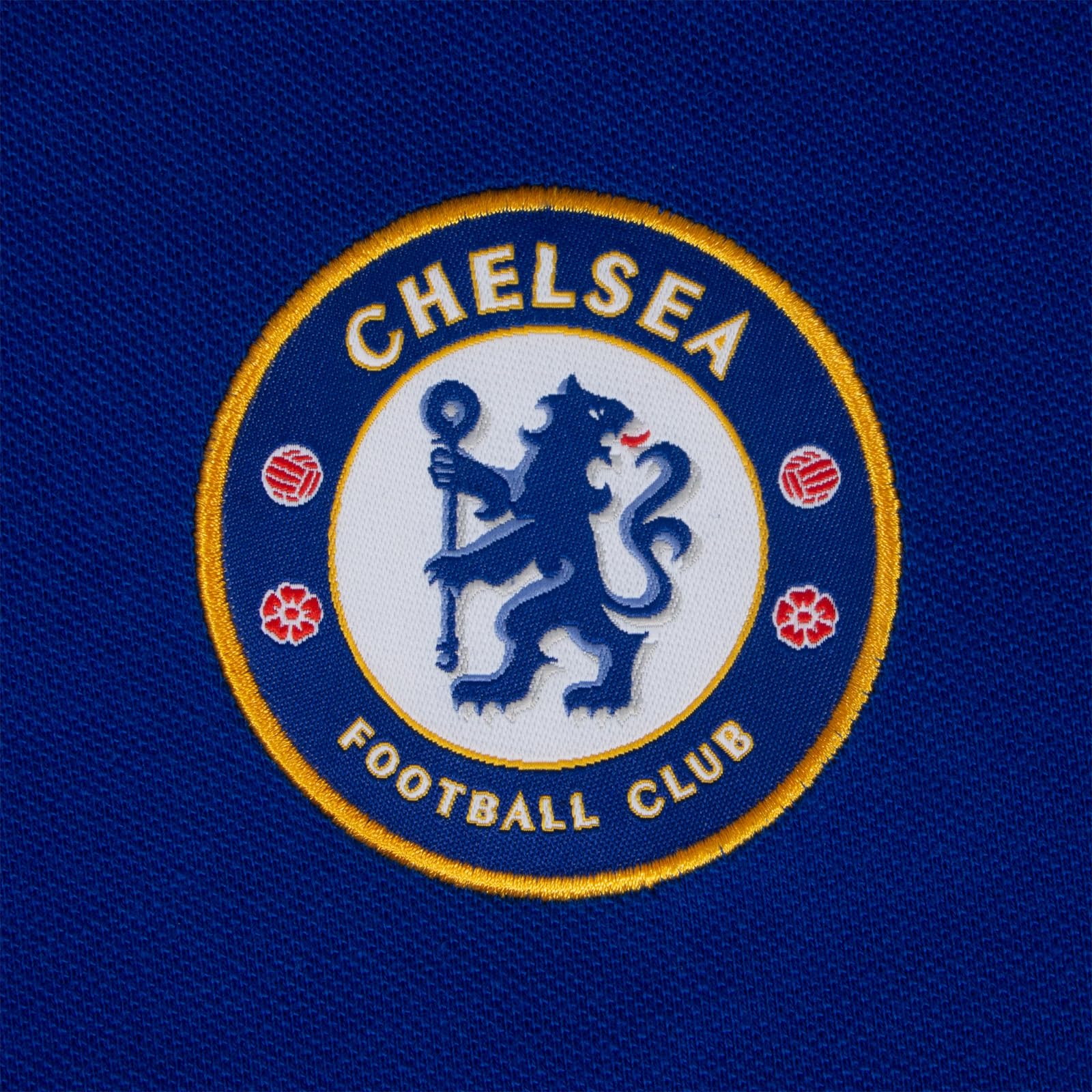 Chelsea FC Officiel - Polo de Football pour Homme - avec Blason