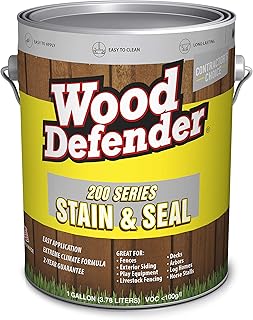 Wood Defender 200 Series Cedar Tone Transparent Stain & Sealer Gallon