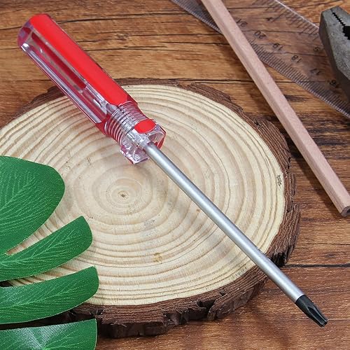 Miniatura 5 de T20 - Destornillador de seguridad Torx con punta magnética de plástico, destornillador Torx para reparación de computadoras, electrodomésticos