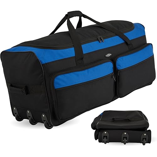 Travelers Club 36" Asgard 3-Wheel Rolling Duffel Bag