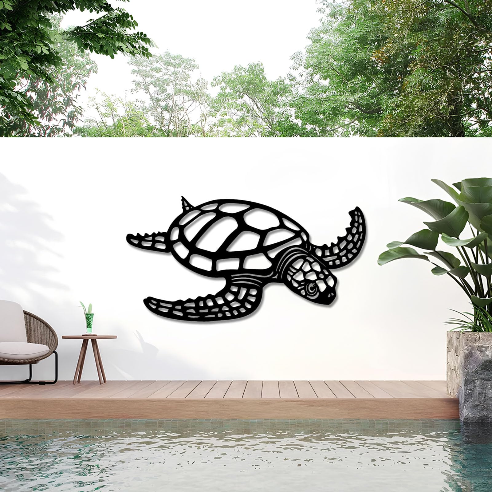 Amazon.com: Sea Turtle Metal Wall Art, Metal Sea Turtle Wall Decor
