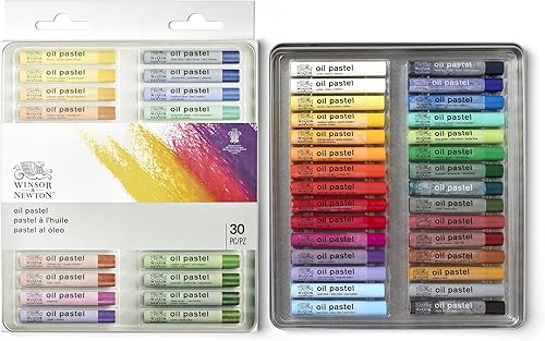 Winsor Newton Juego profesional de colores pastel paquete de 1 30 colores