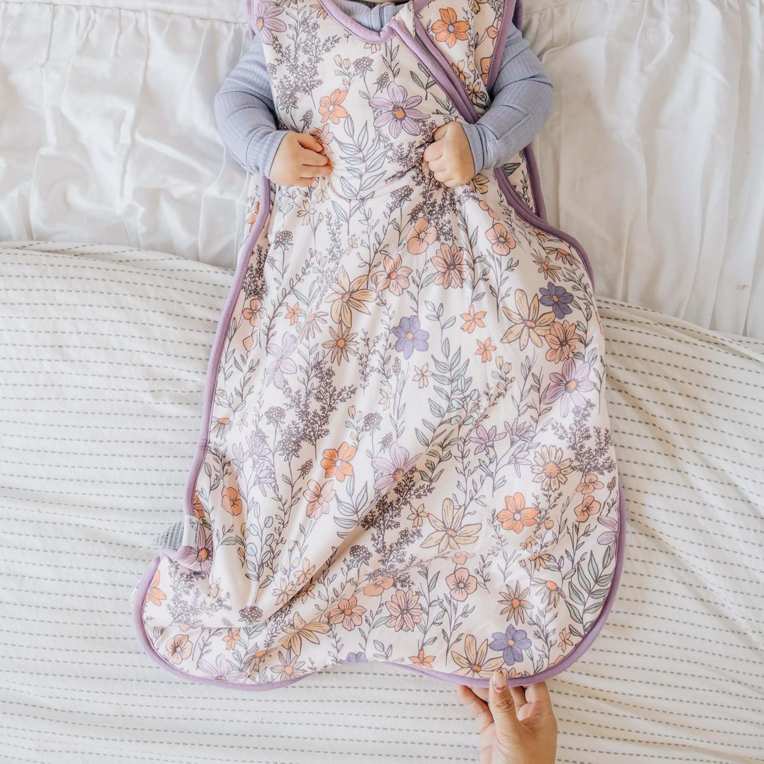 Copper Pearl Premium 3-Layer Knit Sleep Bag 0.5 TOG Flora