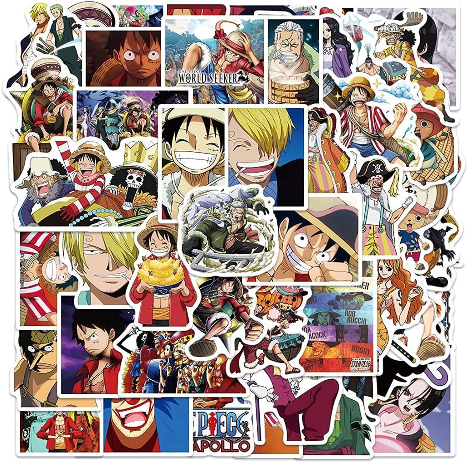 Wand Vision Waterproof Stickers (50 Pieces)