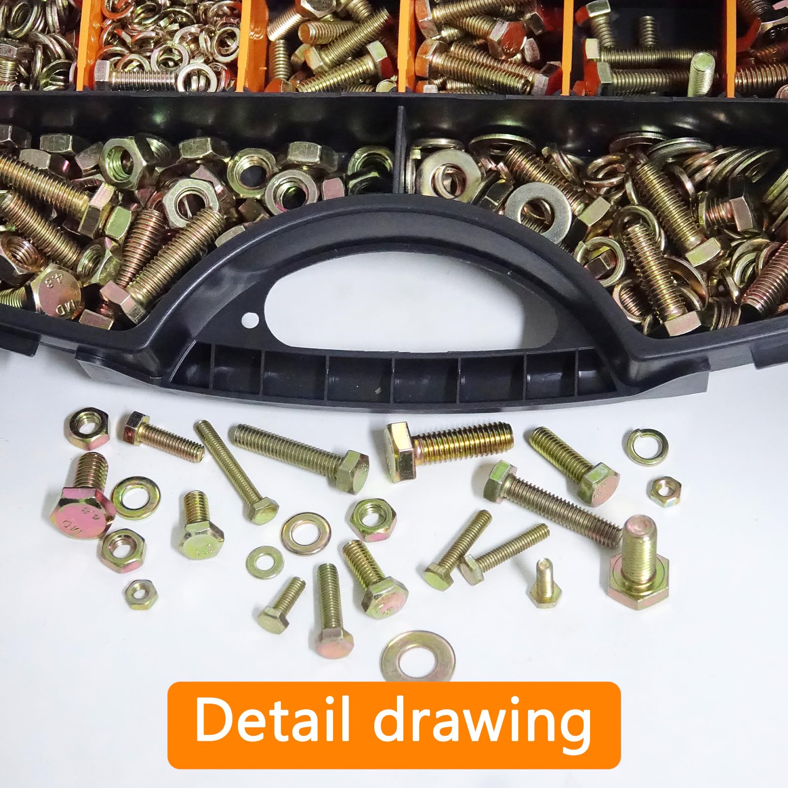 1020 Bolt Assortment Kit - Metric Hardware for DIY -3