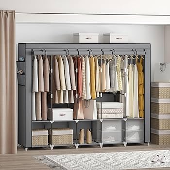 “My closet” LOVMOR 40 in Wood Modular Closet System Unit-Customizable