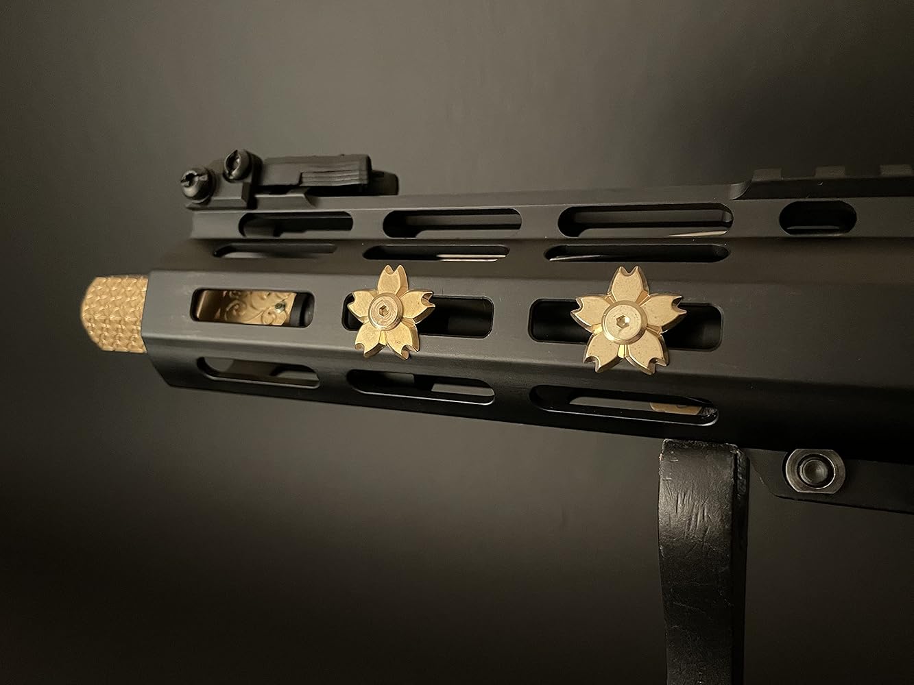 Amazon.co.jp: [Board Dragon works] 真鍮戦飾 櫻紋 M-LOK