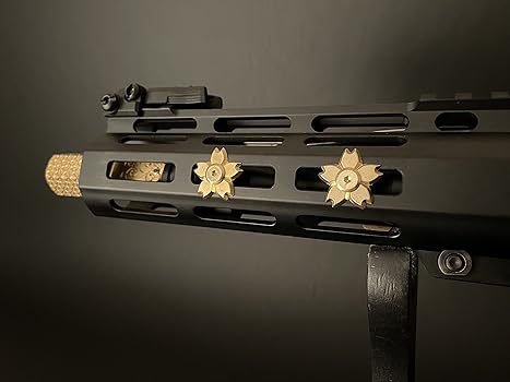 Amazon.co.jp: [Board Dragon works] 真鍮戦飾 櫻紋 M-LOK