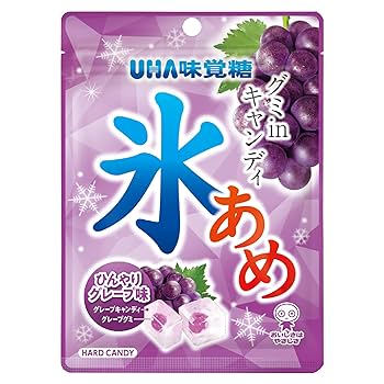 Amazon.co.jp: 【公式】まとめ買い UHA味覚糖 氷あめ グレープ