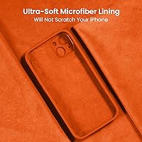 Vista 168 de FireNova Designed for iPhone 13 Pro Max Case, Silicone [Camera Protection] Phone Case with [2 Screen Protectors], Soft Anti-Scratch Microfiber Deep