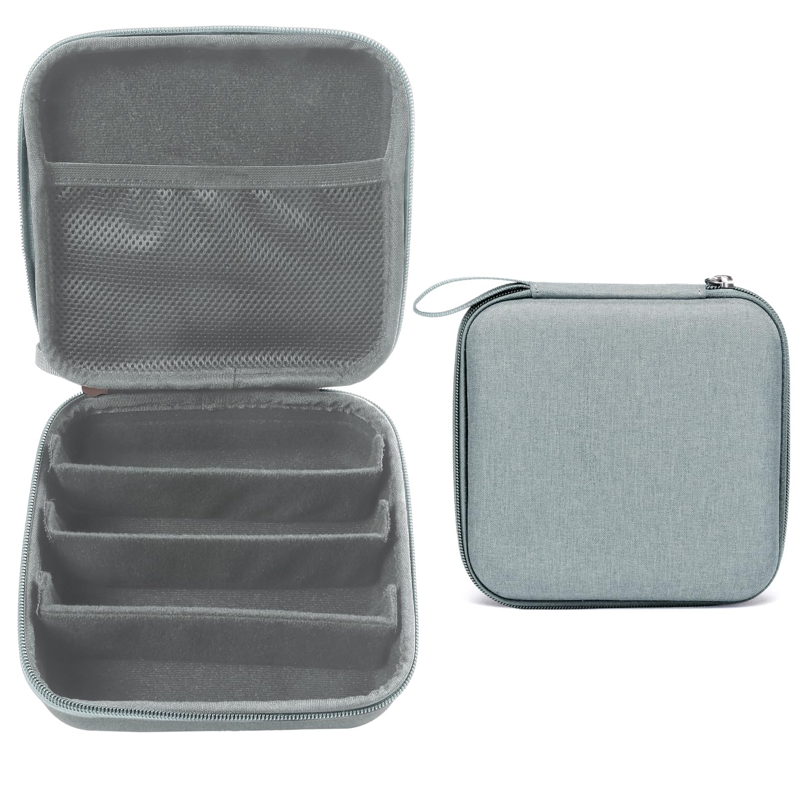 BukereTravel Sunglasses Organizer Case Adjustable Slot For Multiple Eyeglasses Hard-shell Portable Storage Box for Men Women