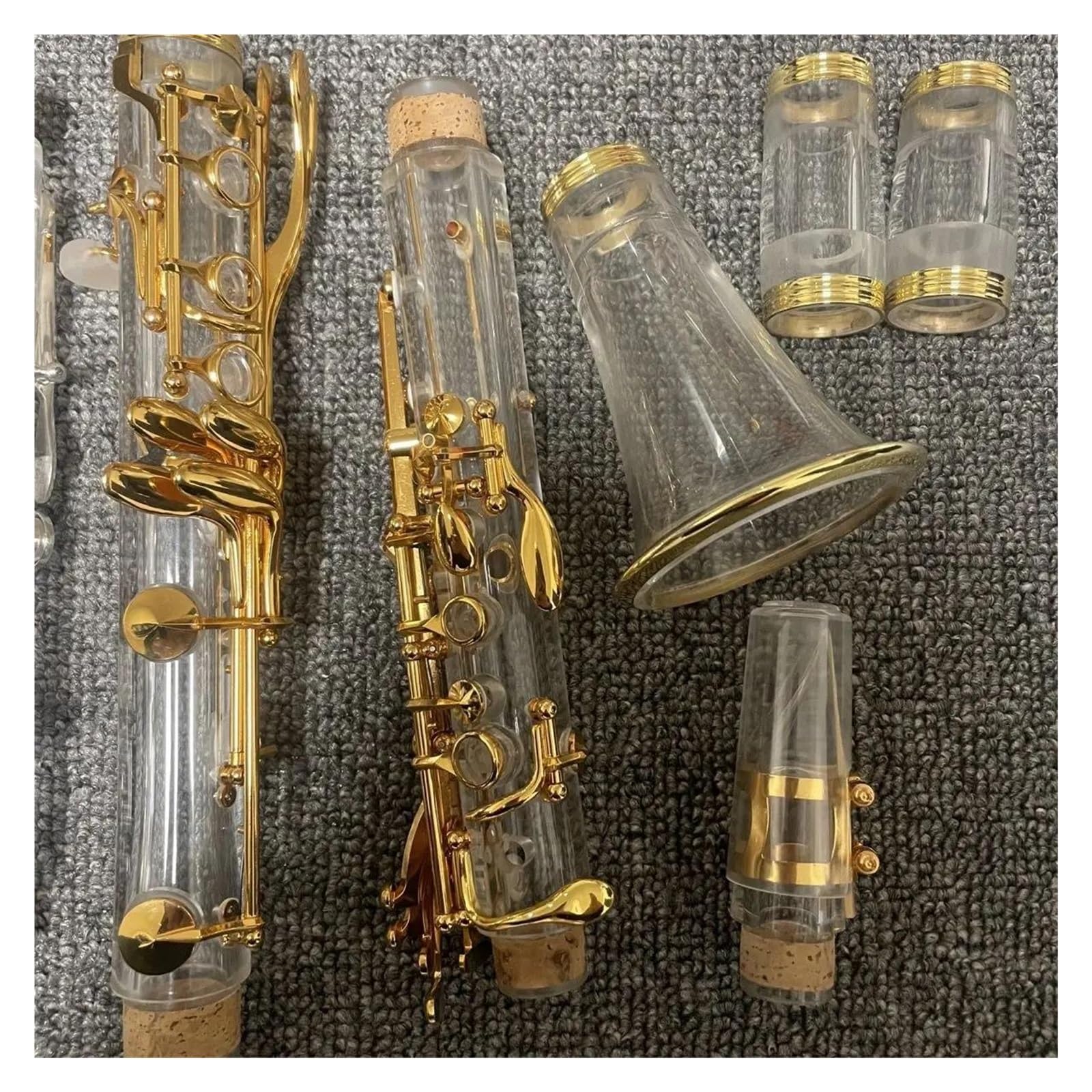 Set clarinetto Clarinetto In Si Acrilico Trasparente
