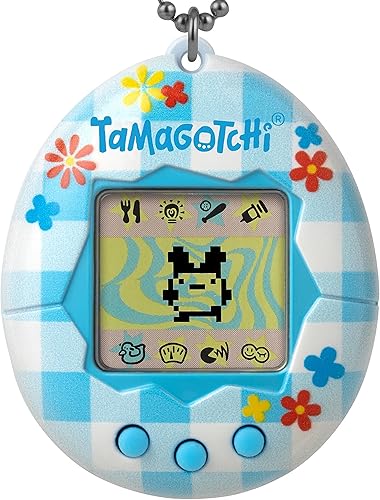Miniatura 1 de Tamagotchi Original - Flower Gingham (logotipo actualizado)