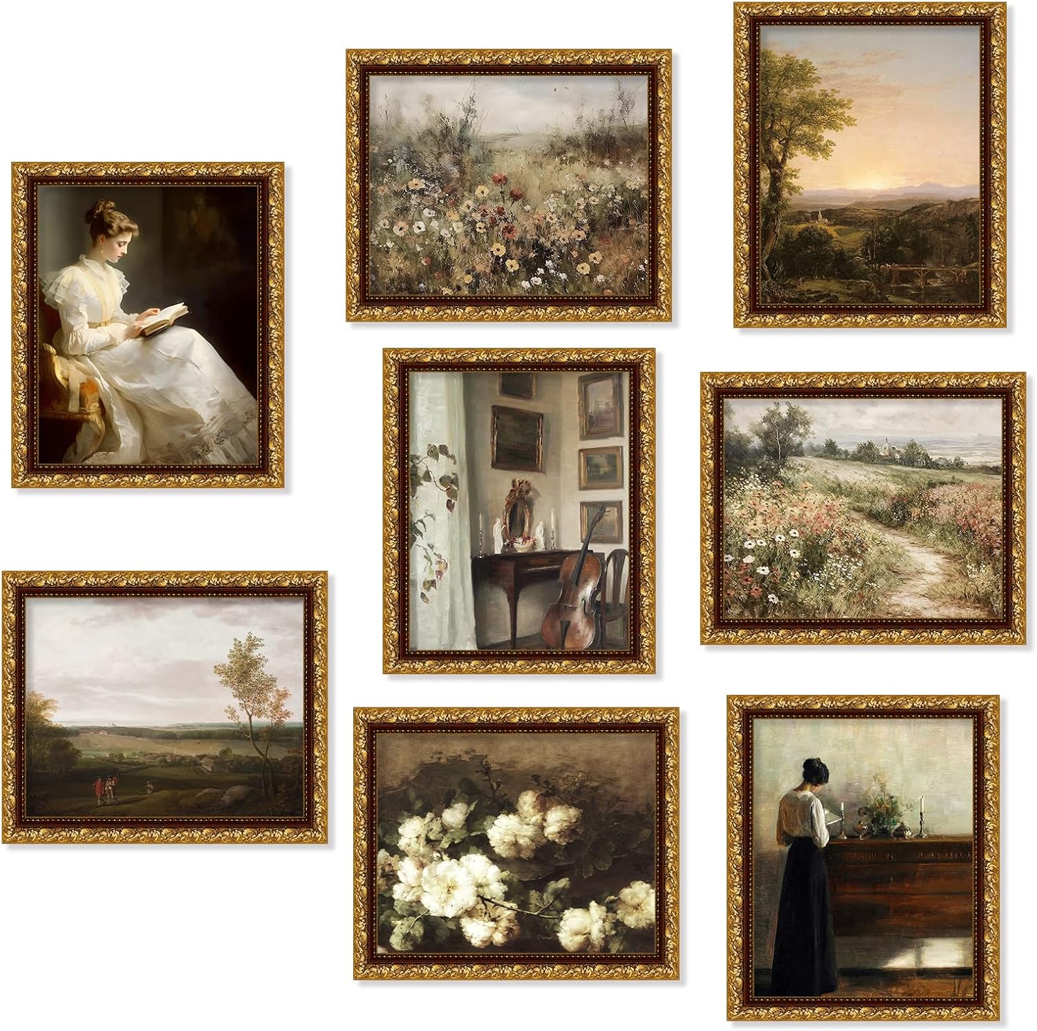 Vintage Wall Art Decor Prints