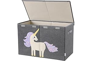 Foldable Kids Storage Trunk: The Perfect Toy Organizer for Children's Rooms