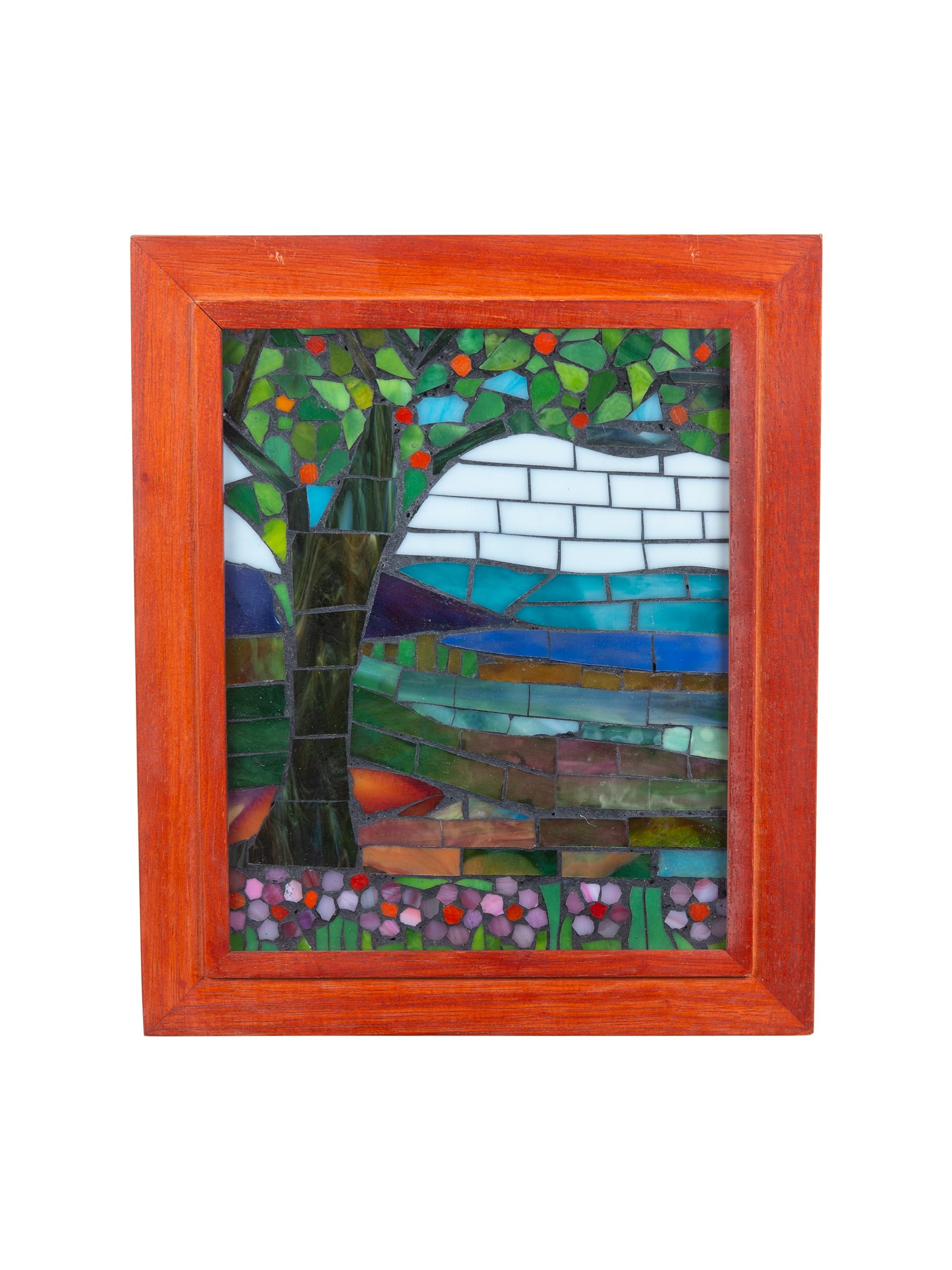 Panel de pared mosaico Mt Mansfield Dale Tiffany M0004SH