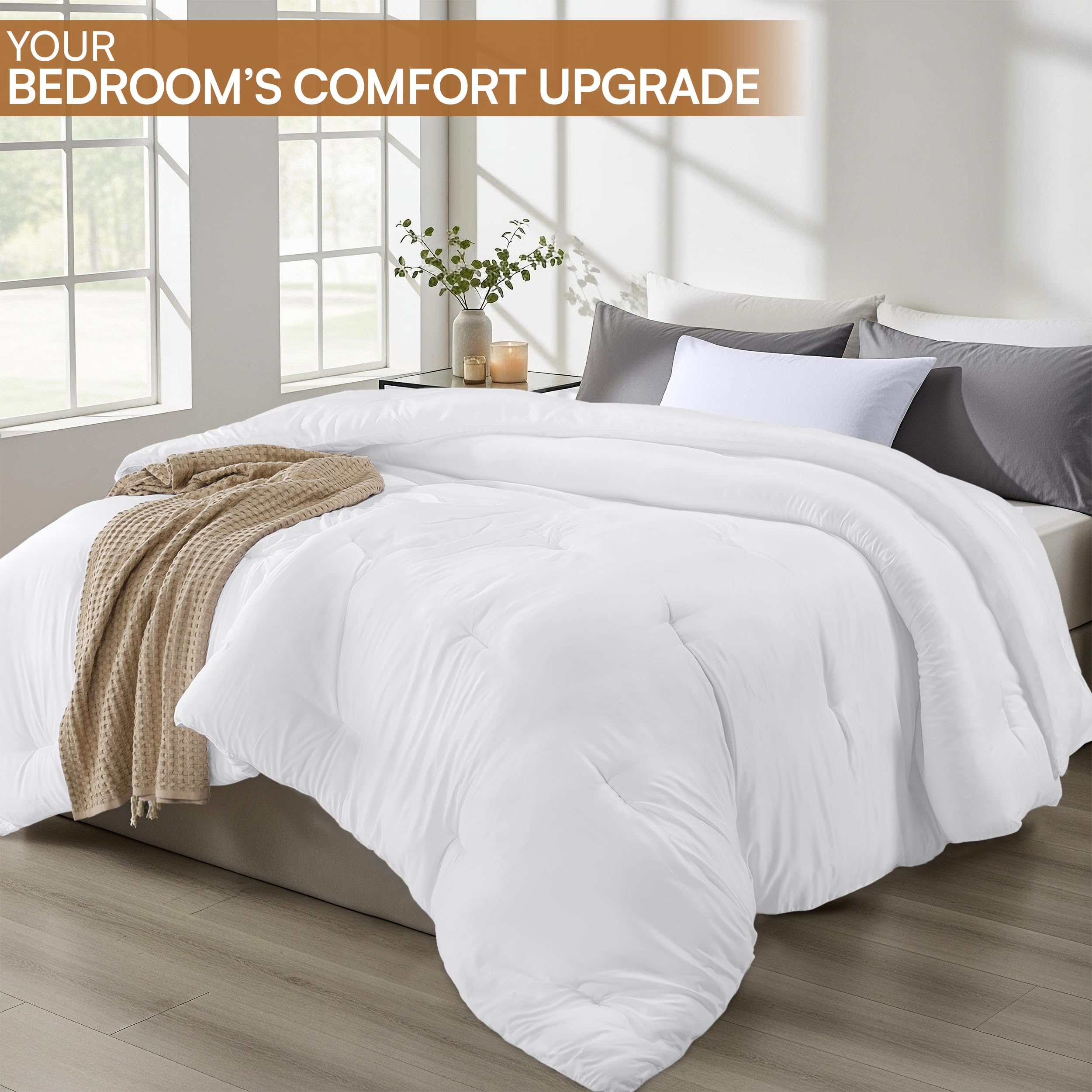 Amazon.com: Utopia Bedding Comforters Queen Size, All Season Duvet