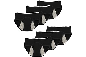 Teen Girls Period Panties: Leakproof Menstrual Underwear for First Period