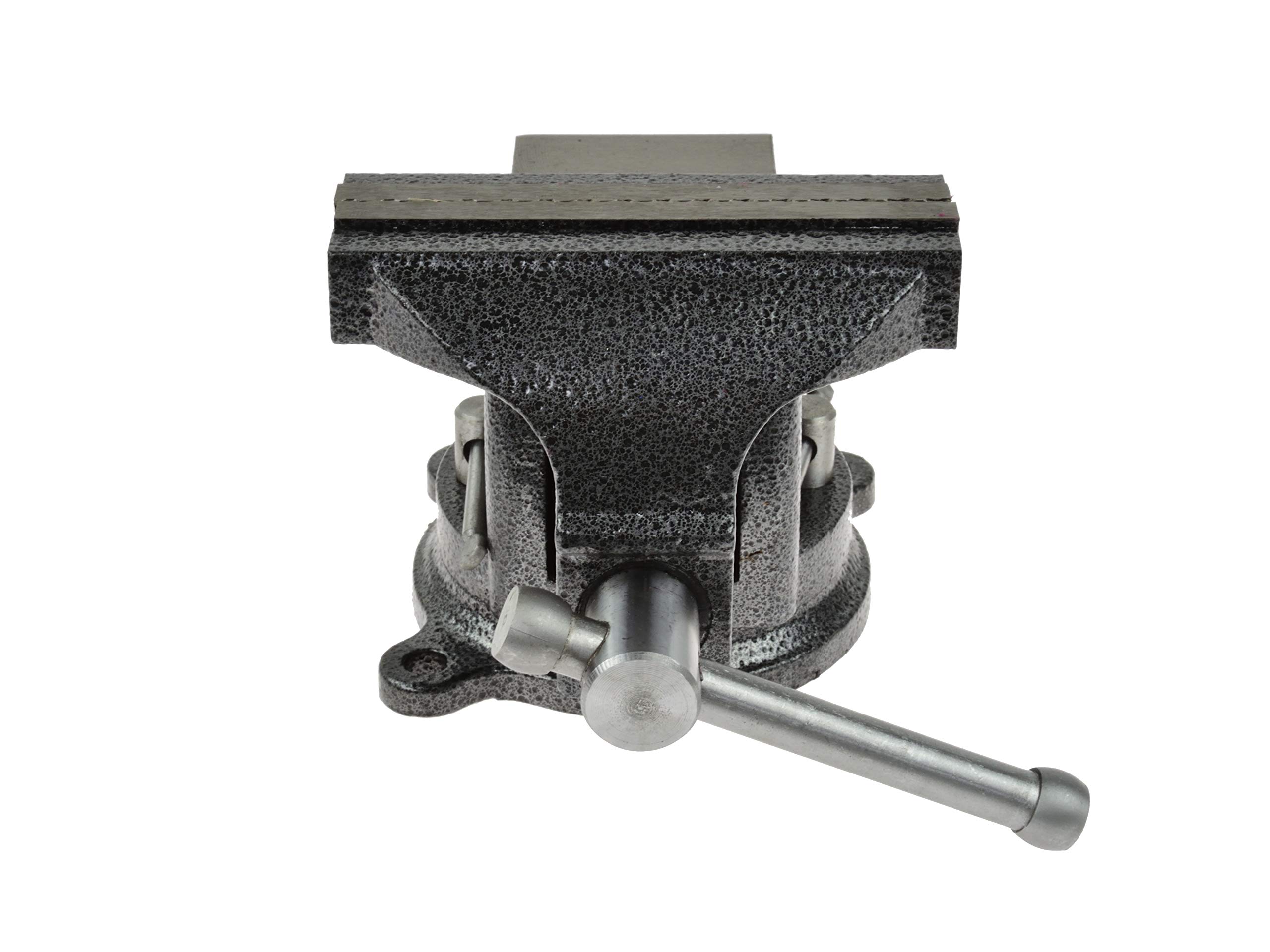 BSD Morsa da Banco in Ghisa - Morsa con Base Girevole, Morsa da Tavolo 125mm (5”) - 6kg