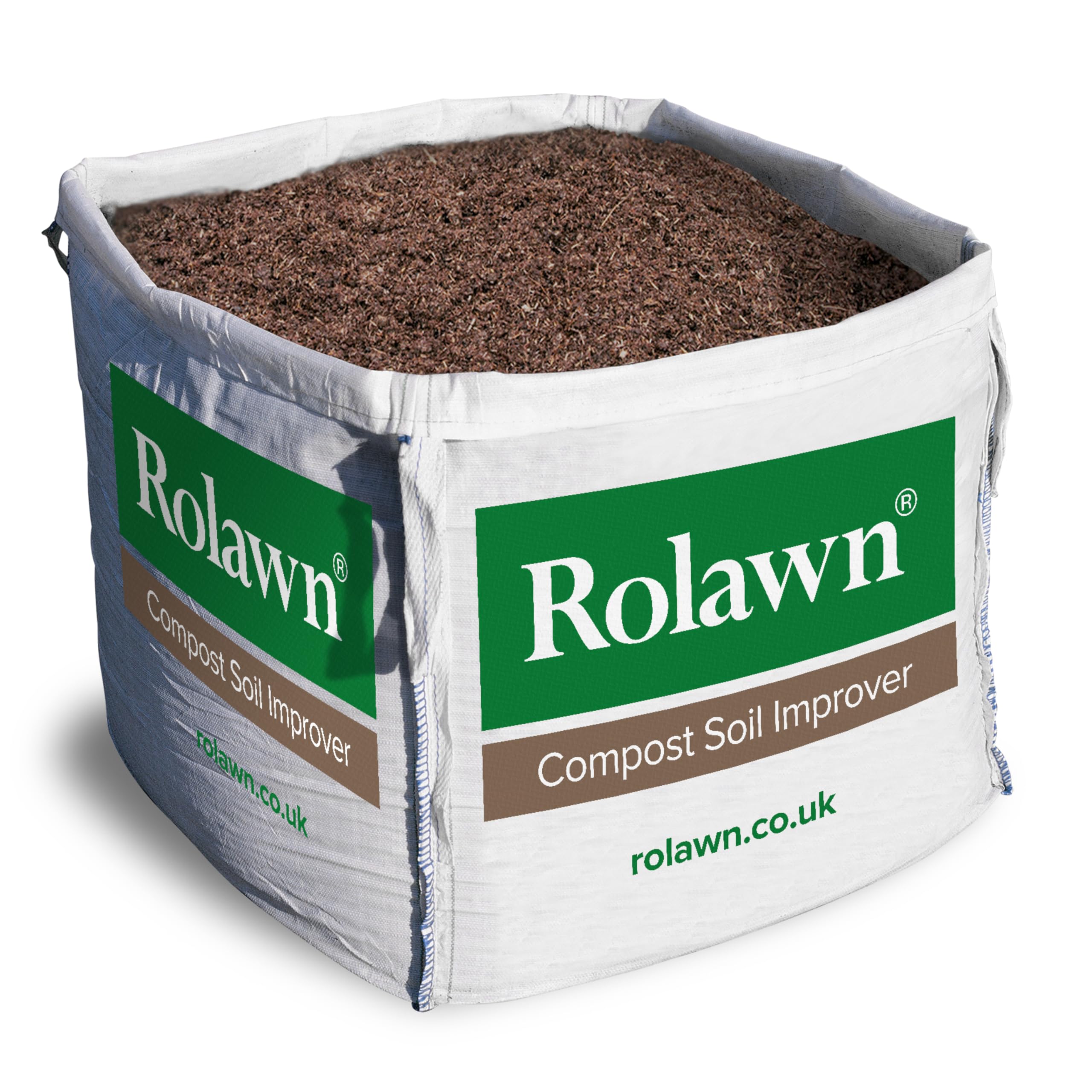 Rolawn® Compost Soil Improver 500L Bulk Bag - Peat-Free Compost Designed to Support Soil Health and Fertility