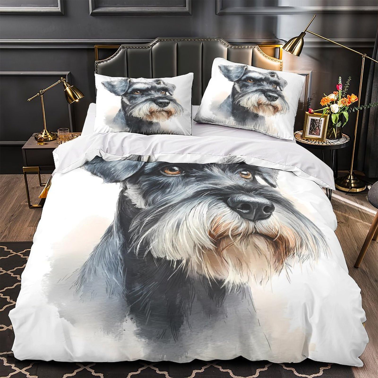 Housse de couette Père Noël 220x240 cm le cadeau idéal pour le confort des hommes