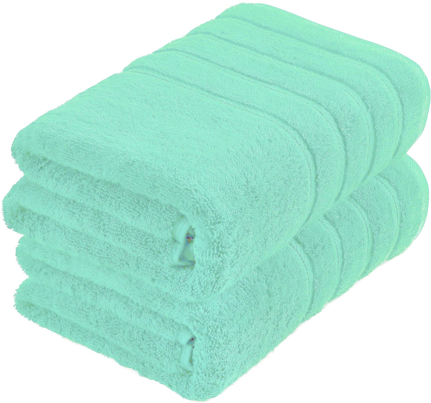 EDB 2X Extra Large 100 Percent Egyptian Combed Cotton Super Jumbo Bath Sheets 600-GSM Big Bath Sheet Towels 100 x 200 cm (Mint)