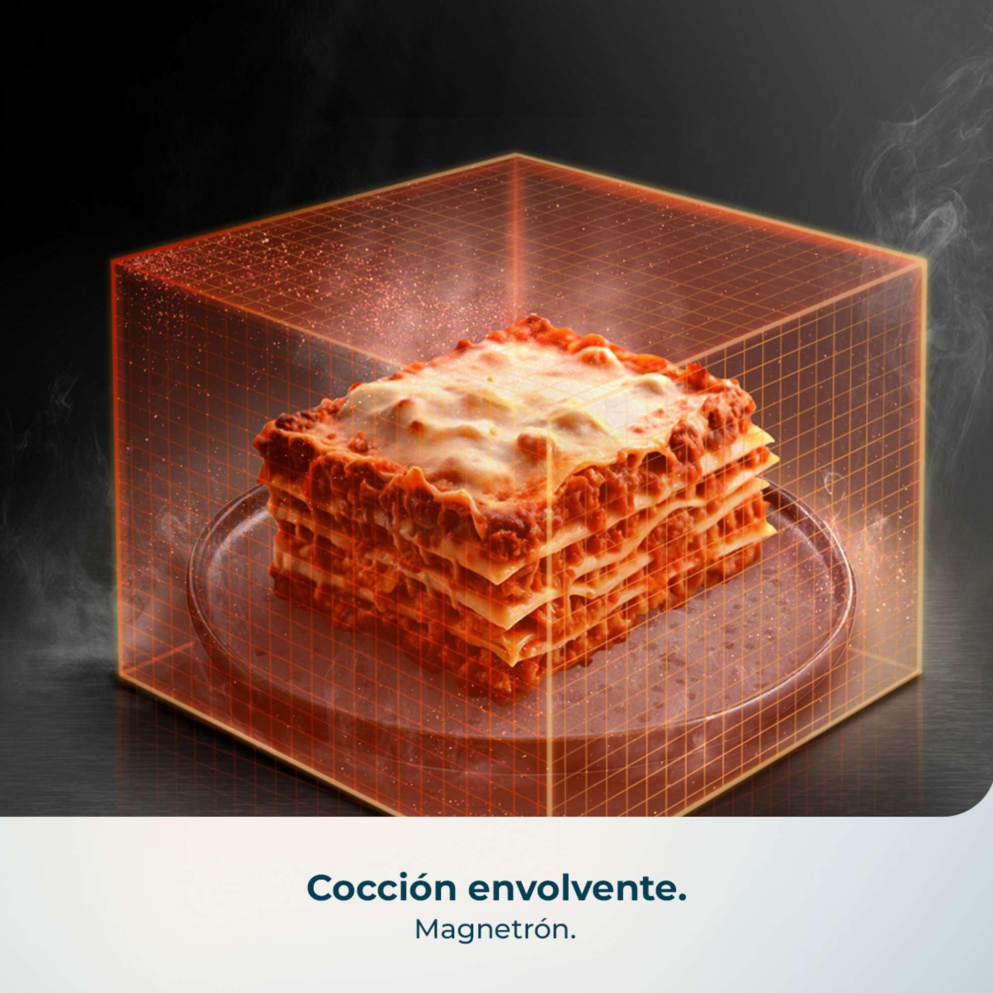 Cecotec Microondas sin Plato Profesional - 25L - FlatPro 2500 Touch. 1000W, Magnetrón, Botones Táctiles, Temporizador 60min, 100 Programas, Potencia Regulable, Descongelado Uniforme, Aviso, Inox