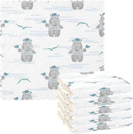 Amazon キッチンクロス ぞうきん 台拭き ふきん 雑巾 布巾 キッチンタオル 吸水 河馬 カバ 白色 ホワイト 可愛い かわいい 人気 おしゃれ 6枚セット キッチンクロス オンライン通販 Amazon キッチンクロス ぞうきん 台拭き ふきん 雑巾 布巾 キッチンタオル 吸水 河馬 カバ 白色 ホワイト 可愛い かわいい 人気 おしゃれ 6枚セット キッチンクロス オンライン通販