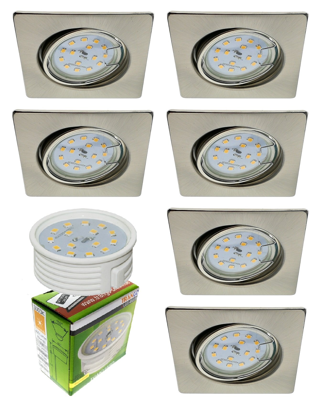 Einbaustrahler 30mm Mini 3W LED Weiß Oder Schwarz