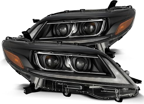 AlphaRex 880764 - PRO-Series 2011-2020 Sienna Projector Headlights - Black