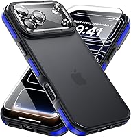 Vista 179 de 3 en 1 Funda Magnética Fuerte para iPhone Air, 1X Protector de Pantalla + 1X Protector de Lente de Cámara, Cubierta Protectora a Prueba de Golpes
