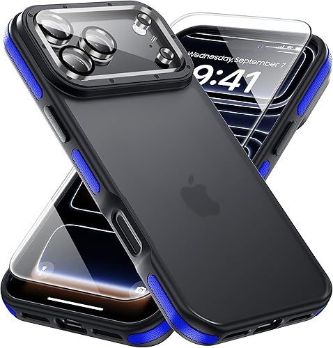 Miniatura 859 de Funda para iPhone 12, a prueba de golpes, para iPhone 12 Pro, protección contra caídas de grado militar, parte trasera dura, delgada, translúcida