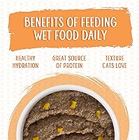 Vista 47 de Weruva Classic Cat Paté, Meal or No Deal! with Chicken & Beef, 3oz Can (Pack of 12)