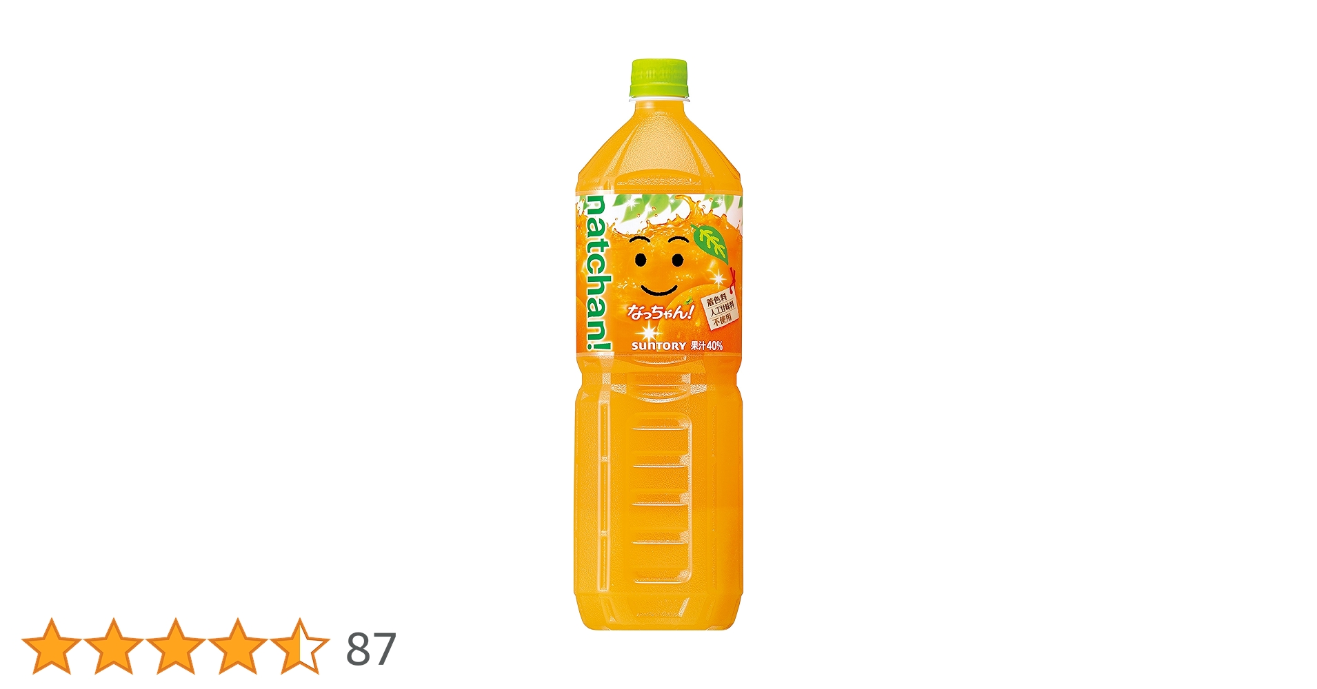 Amazon.co.jp: Suntory Nacchan Orange 1.5L : Food, Beverages