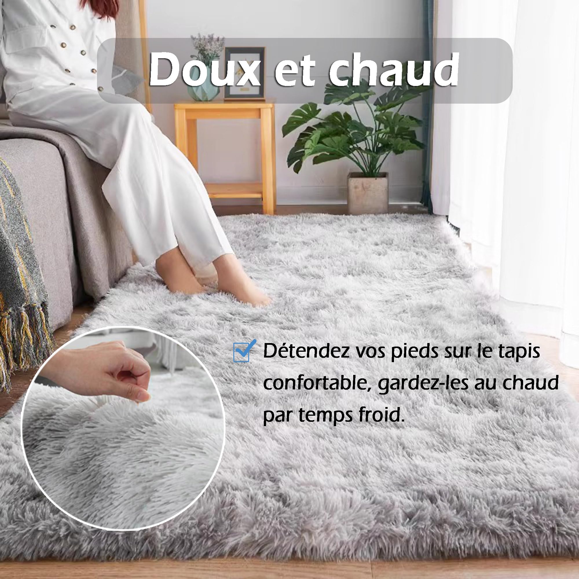 Ben je op zoek naar een Hoogpolig Super Zacht Zwart - vloerkleed? Fluffy collectie bestaat uit verschillende dessins en kleuren Ben je op zoek naar een Hoogpolig Super Zacht Zwart - vloerkleed? Fluffy collectie bestaat uit verschillende dessins en kleuren