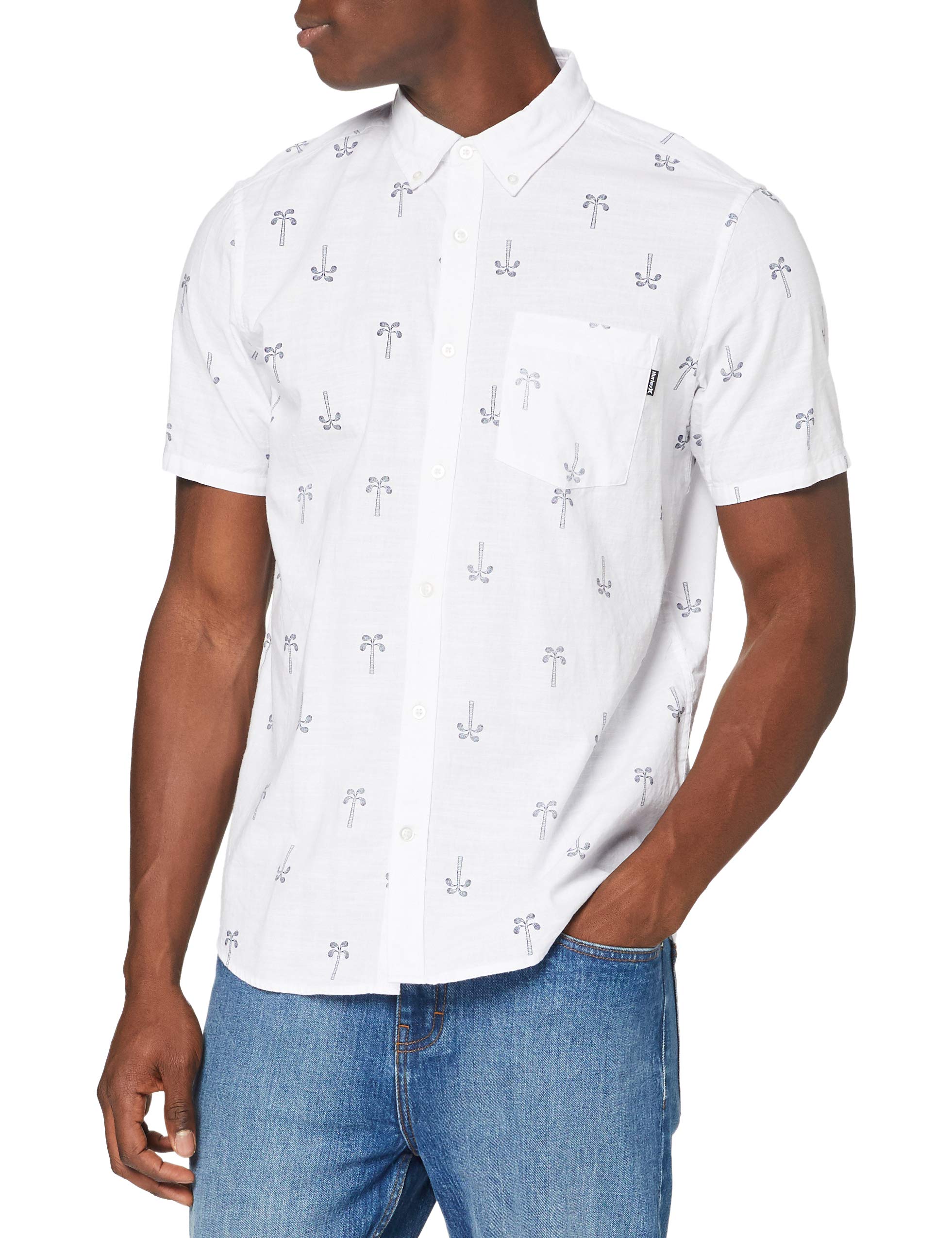 Hurley M One&Only Paisley Palm S/S Shirt Hombre