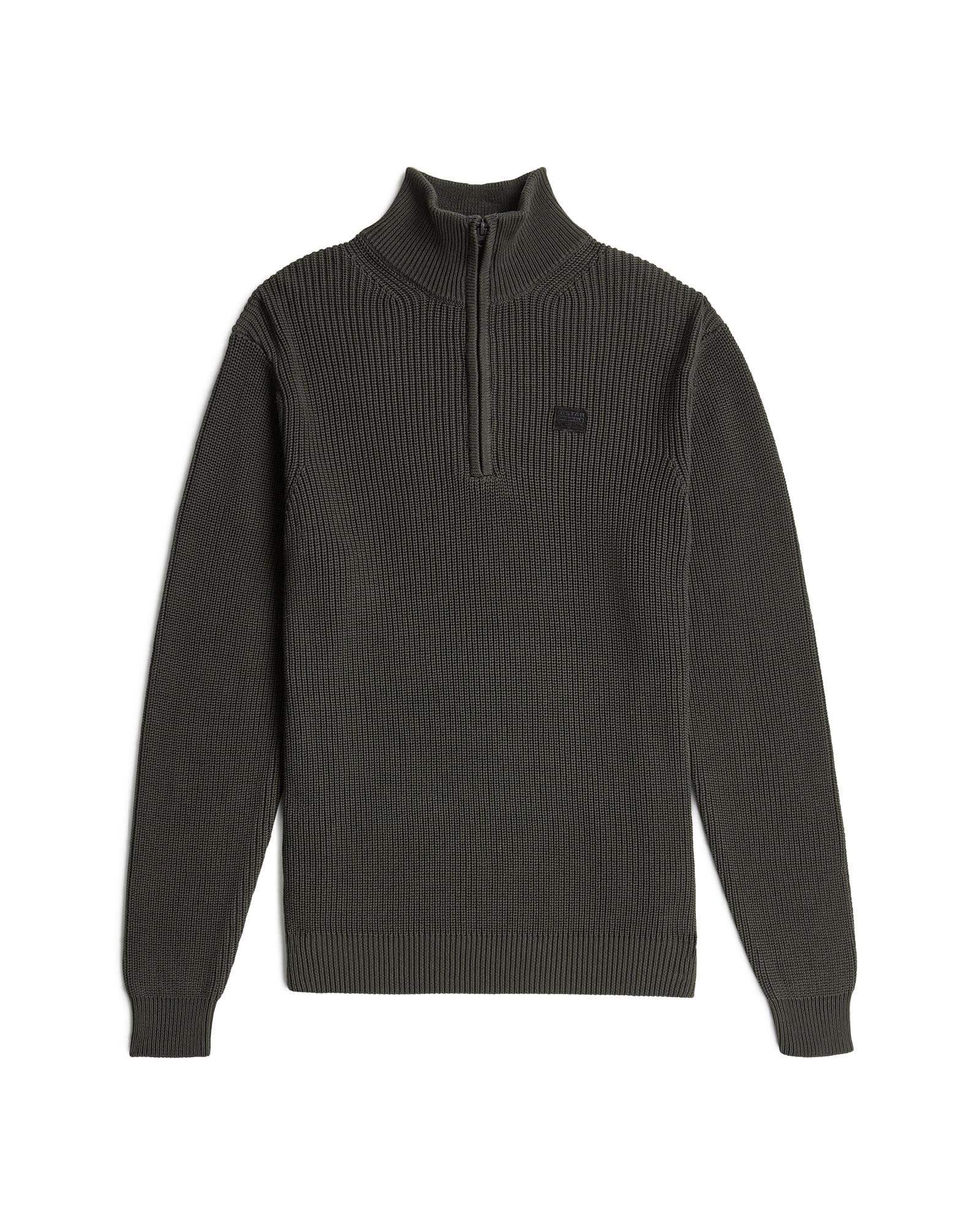 G-Star Pullover Half Zip Knit Sweat-Shirt Homme