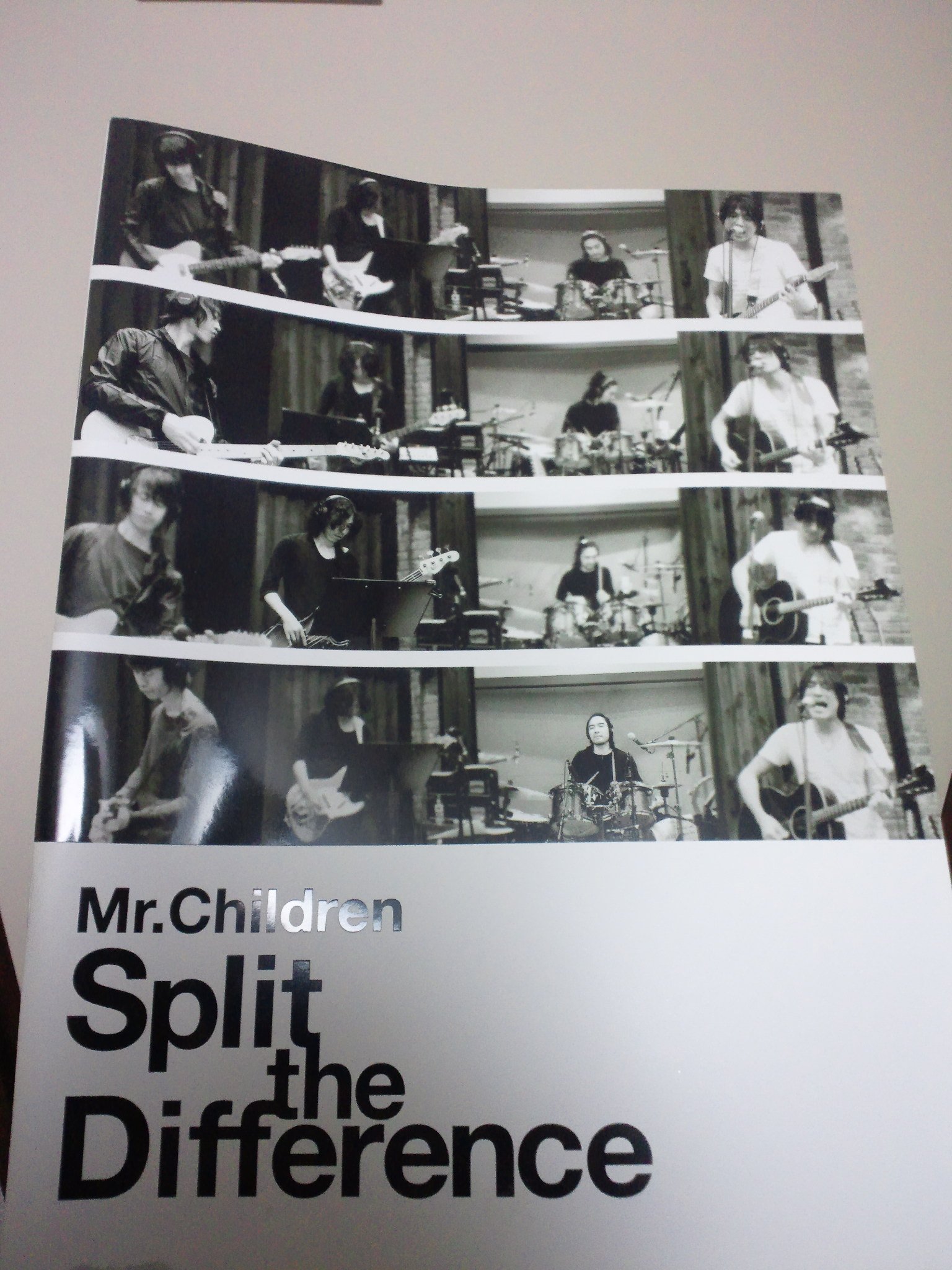 Amazon.co.jp: Mr.children Split the Difference パンフレット : 新坂